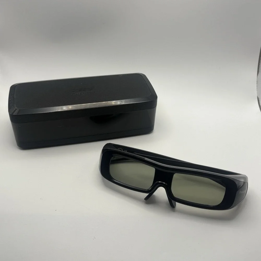 Panasonic Active Shutter 3D Glasses Black TY-EW3D2M Full HD - No Charger